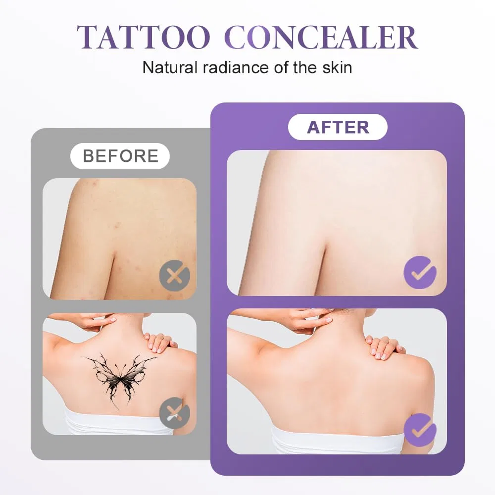 Водостойкий консилер для тела Body Coverage Perfector с кистью Generisch, 2 — фото 4