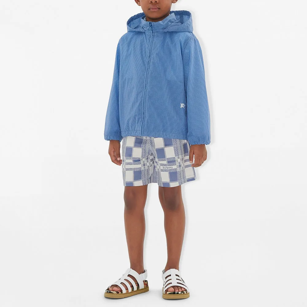 Burberry Куртка и пальто для детей SS24 Light Steel Blue — фото 4