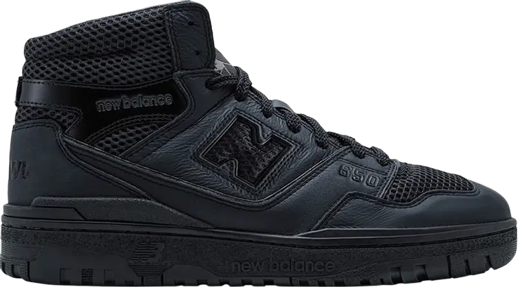 

Кроссовки Junya Watanabe MAN x 650R 'Triple Black', черный