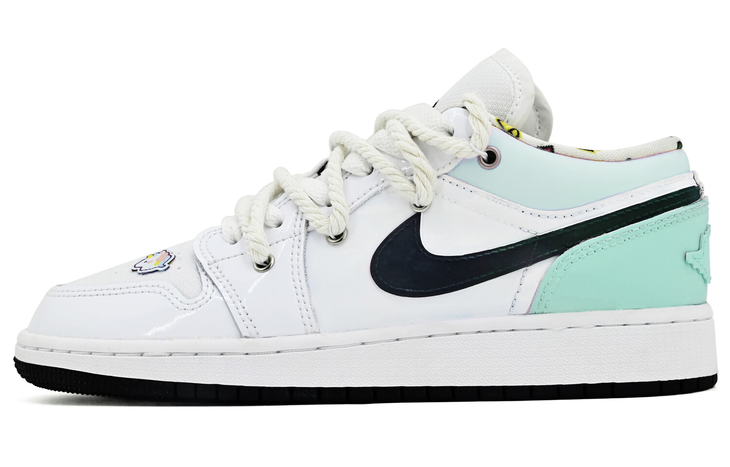 

Jordan Air Jordan 1 Винтажные баскетбольные кроссовки GS