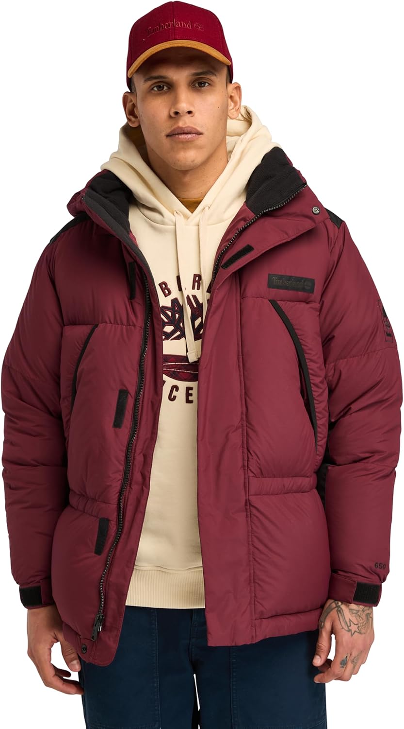 

Мужская куртка-пуховик Timberland Howker Recycled Down, Tawny Port