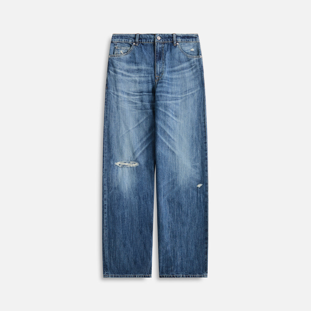 

Брюки Our Legacy Vast Cut Vintage Rubber Repair Denim Jeans, синий