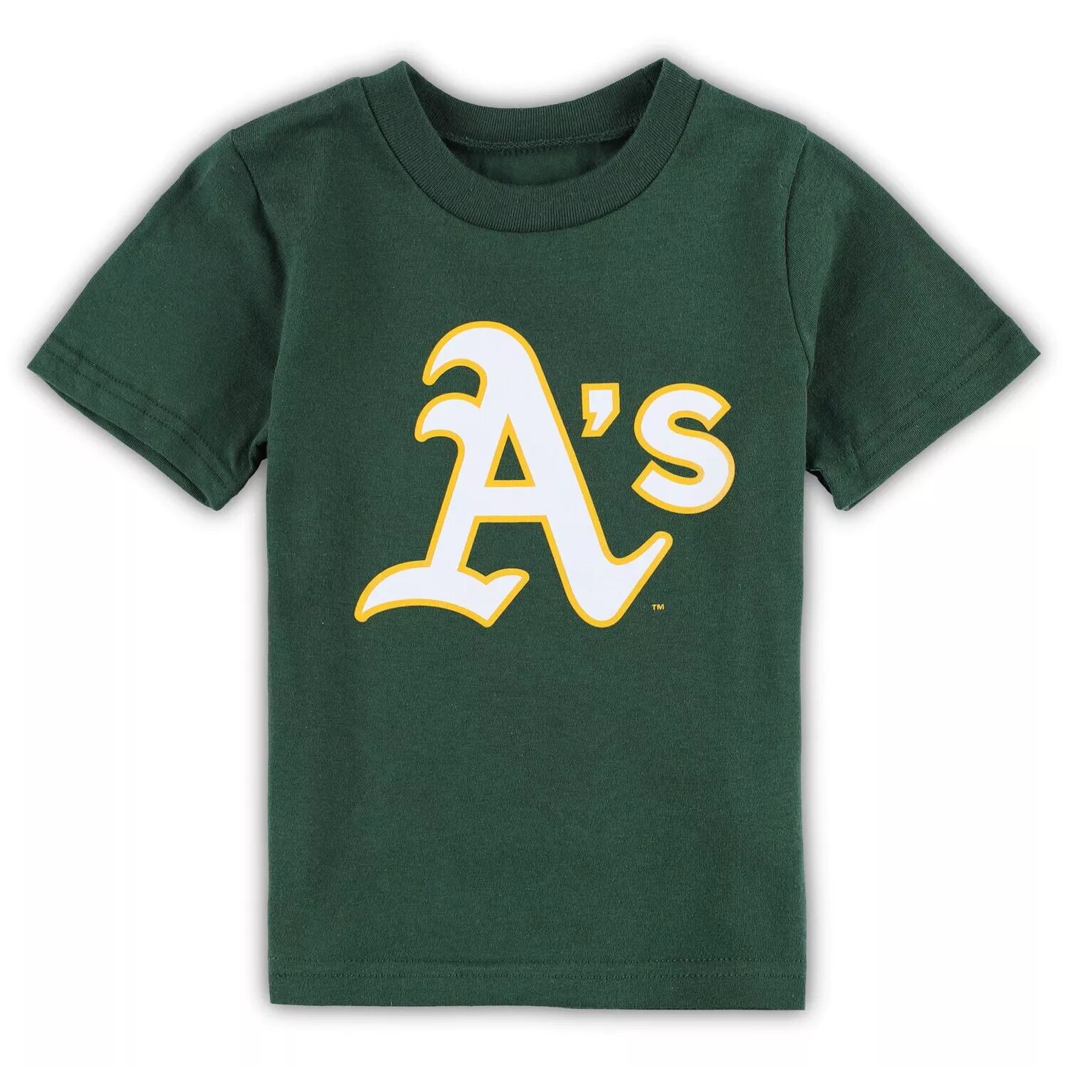 

Зеленая футболка с основным логотипом команды Oakland Athletics Team Crew для малышей Outerstuff, Зеленый, Зеленая футболка с основным логотипом команды Oakland Athletics Team Crew для малышей Outerstuff