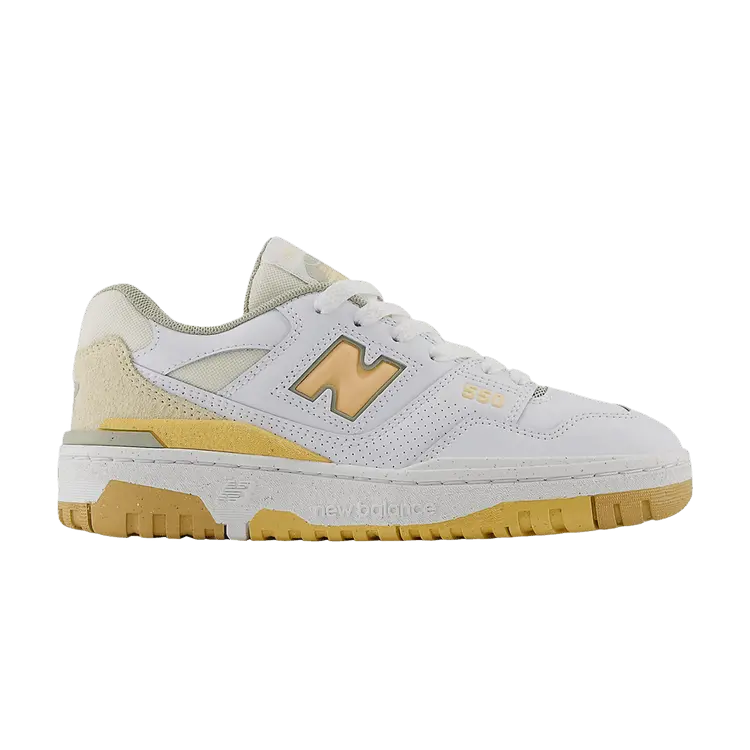 

Кроссовки New Balance 550 Big Kid White Peach Blossom, белый