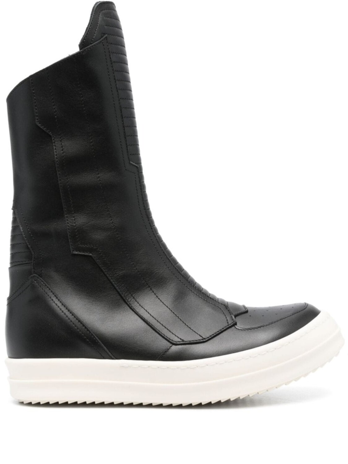 Rick Owens стеганые ботинки, черный