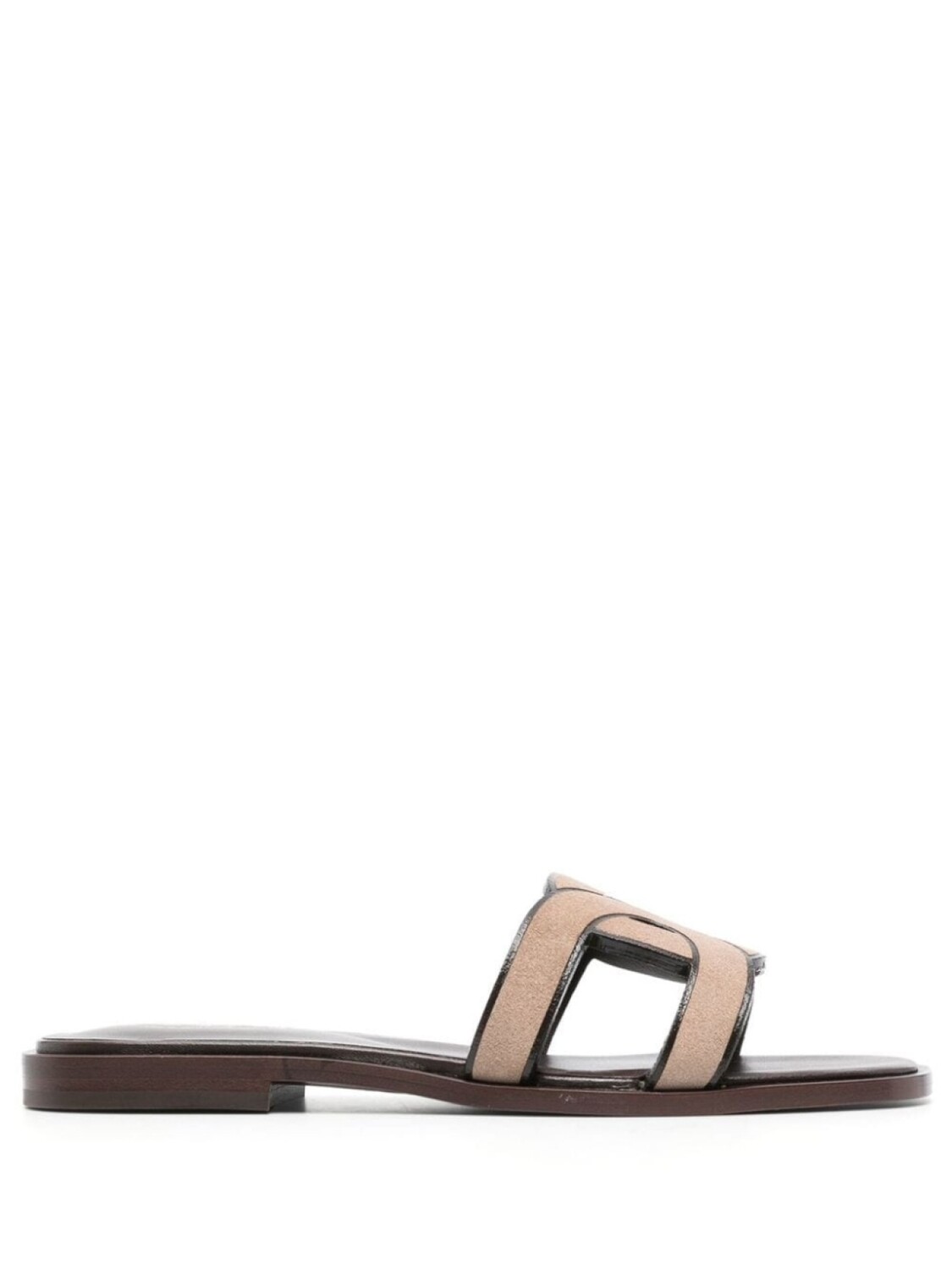 

Tod's плетеные сандалии, нейтральный цвет
