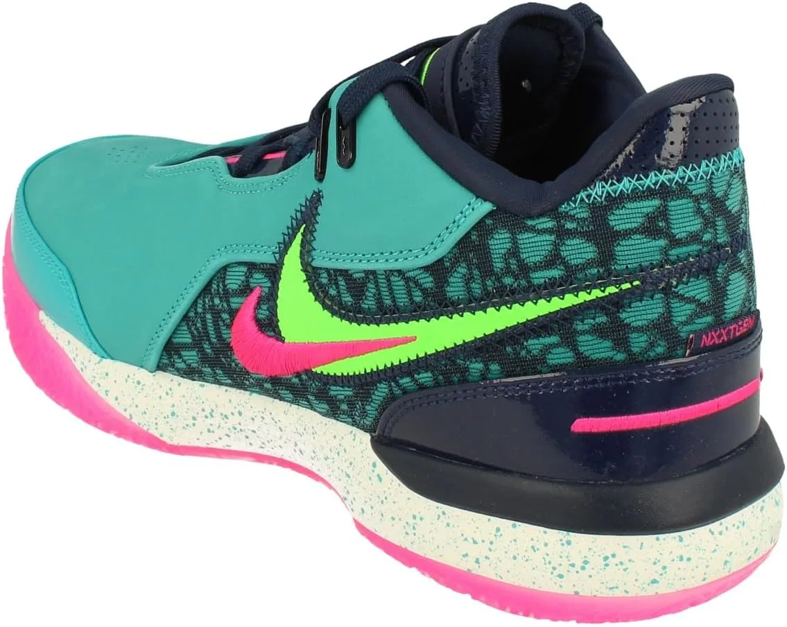 Кроссовки для баскетбола NIKE Zoom Lebron Men's NXXT Gen Ampd Fj1566, Dusty Cactus Green Strike 300 — фото 2