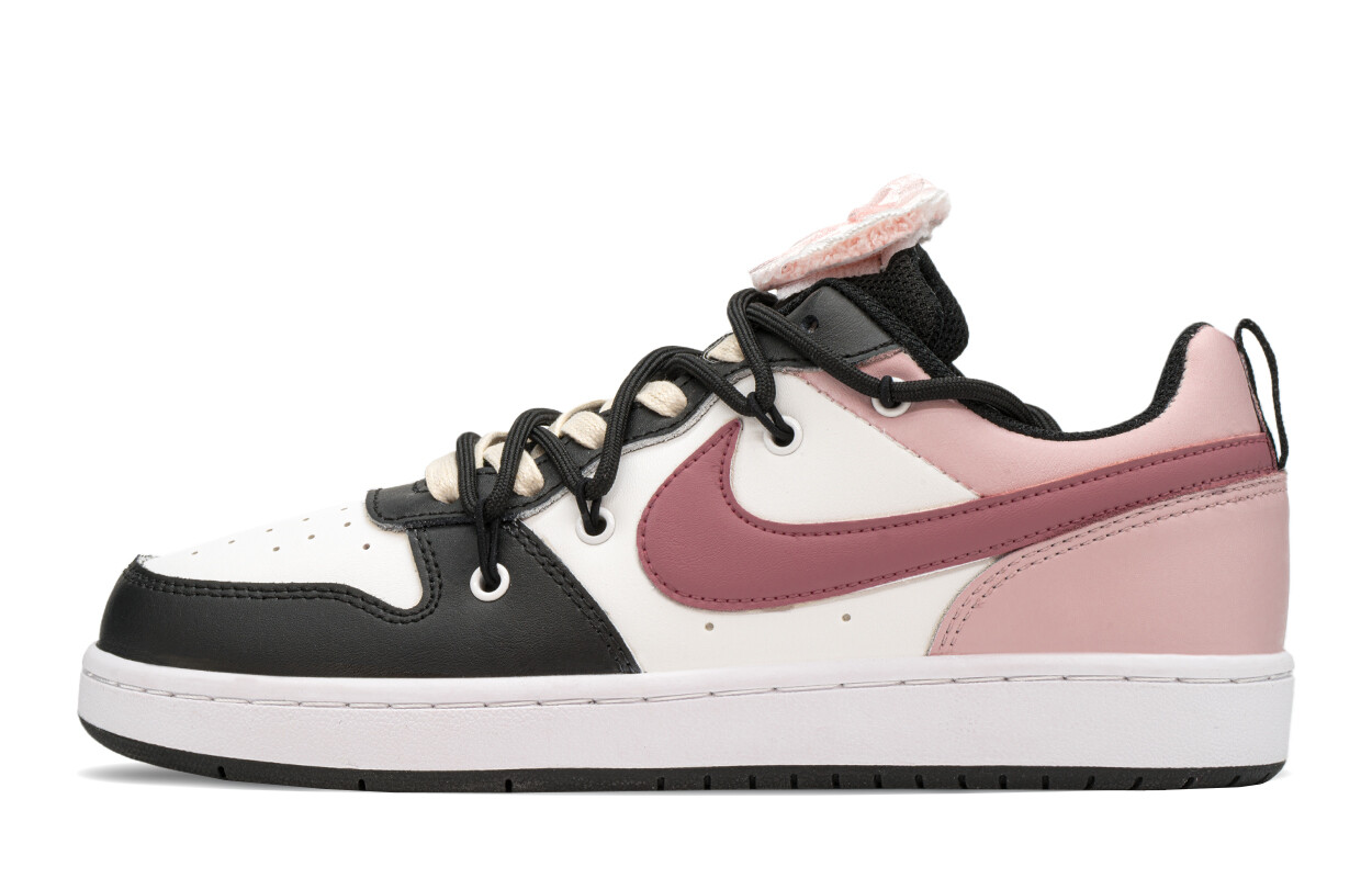 

Женские кроссовки для скейтбординга Nike Court Borough Low, Black/Pink
