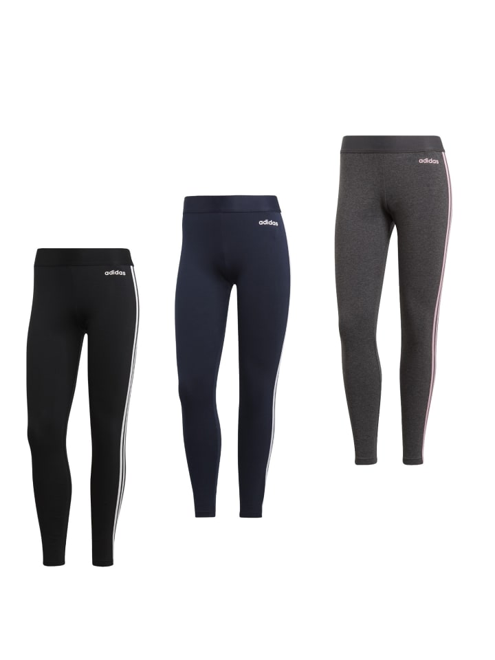 

Спортивные и уличные брюки adidas Leggings 3 Streifen, серый