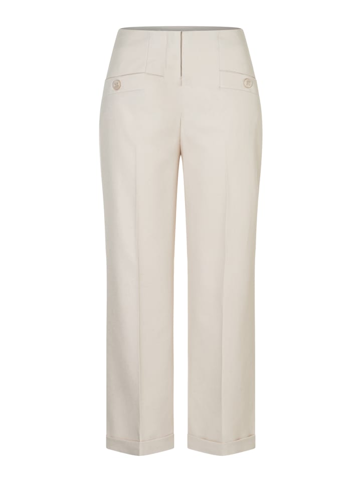 

More & More Широкие укороченные брюки-кюлоты бежевого цвета