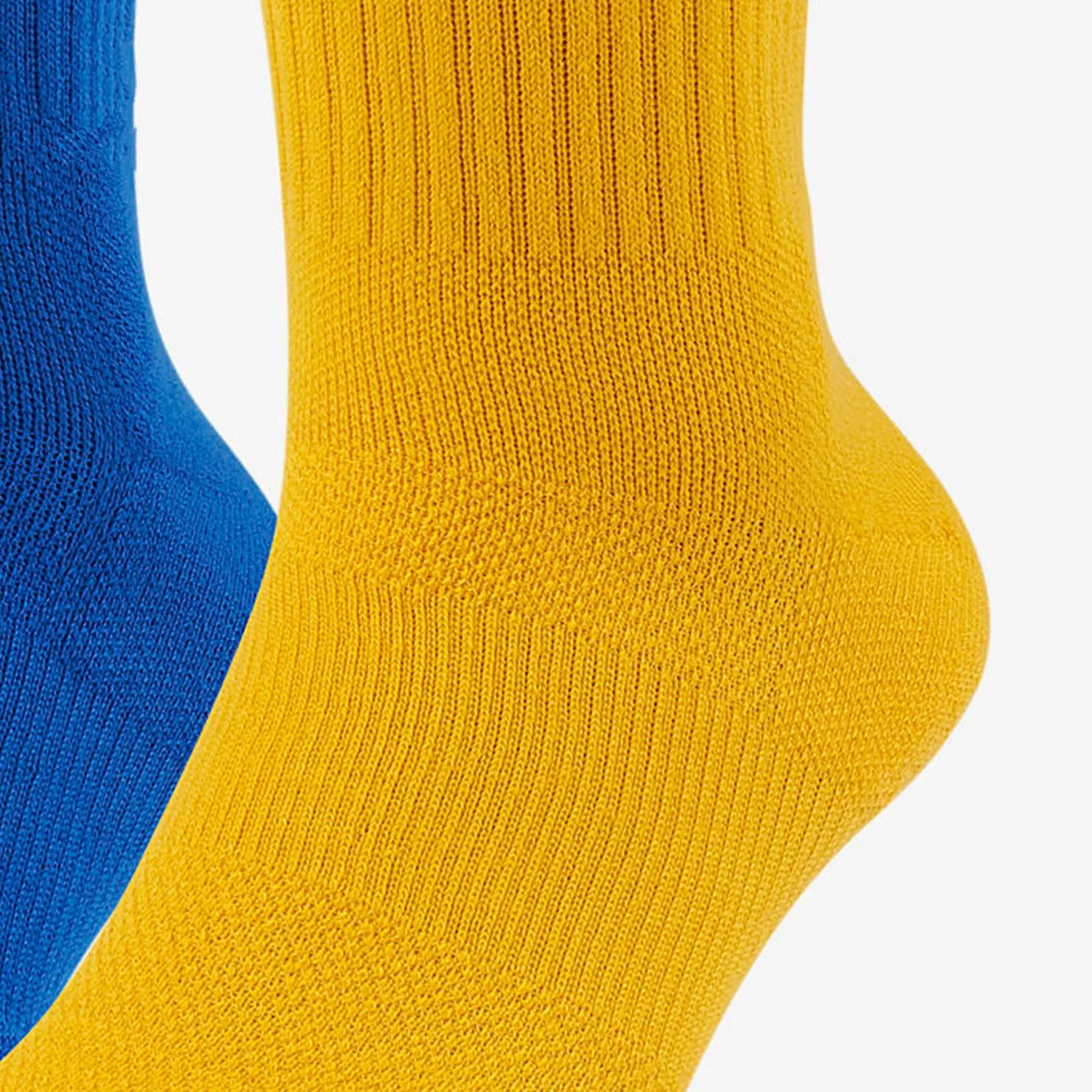 Носки баскетбольные унисекс набор из 3 пар Jordan, [1 Set 3 Pack]Navy Blue/Blue/Yellow — фото 4