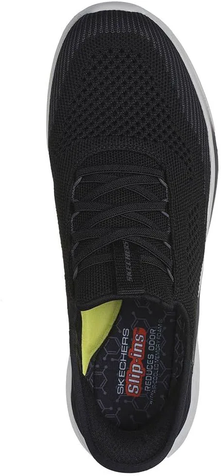 Мужские туфли Skechers Slade Quinto, черно-белый — фото 3