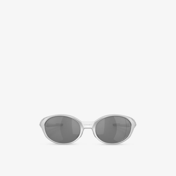 

Oo9438 Eye Jacket Redux прямоугольные солнцезащитные очки из нейлона Oakley, серебряный