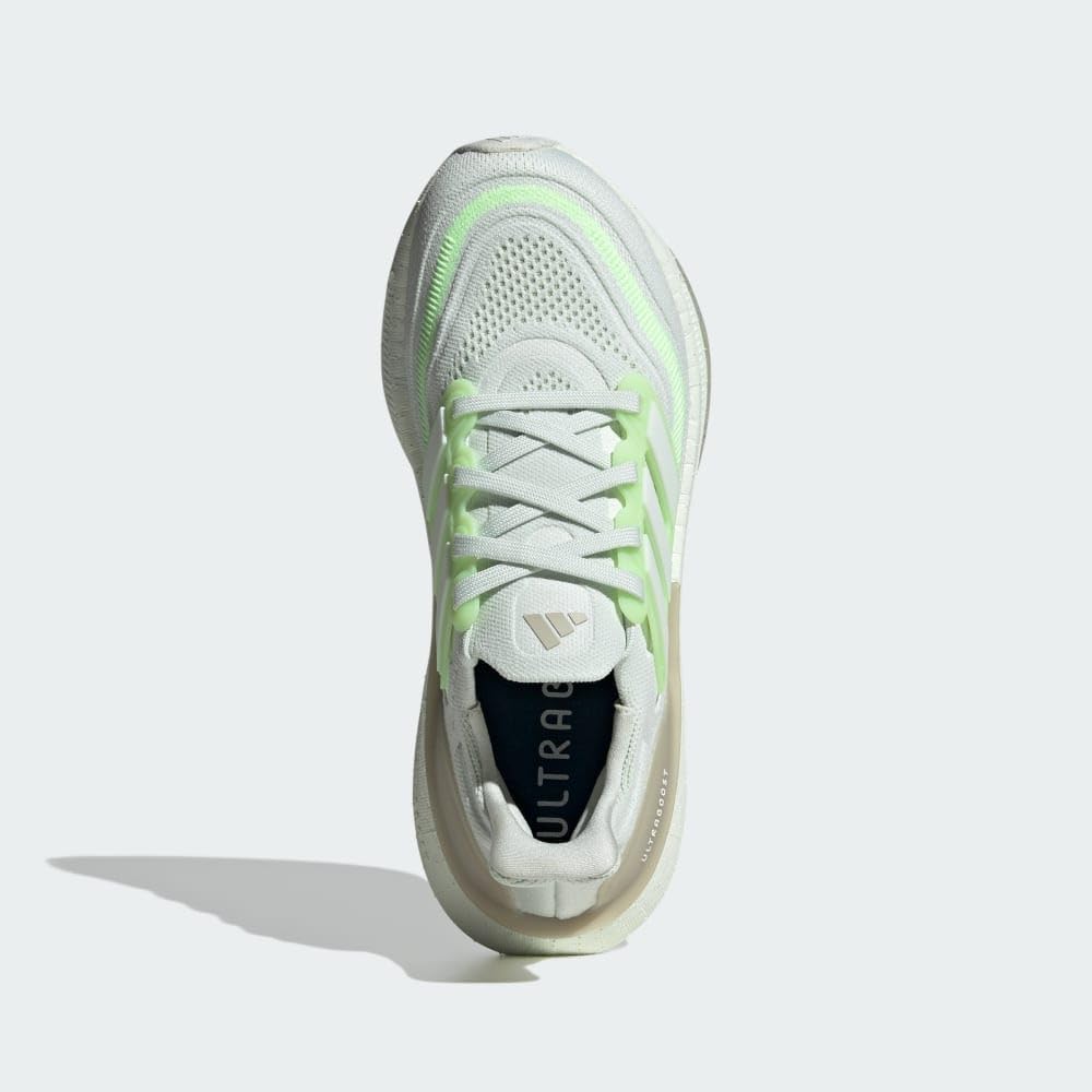 Мужские кроссовки для бега adidas Ultraboost Light, зеленый — фото 3