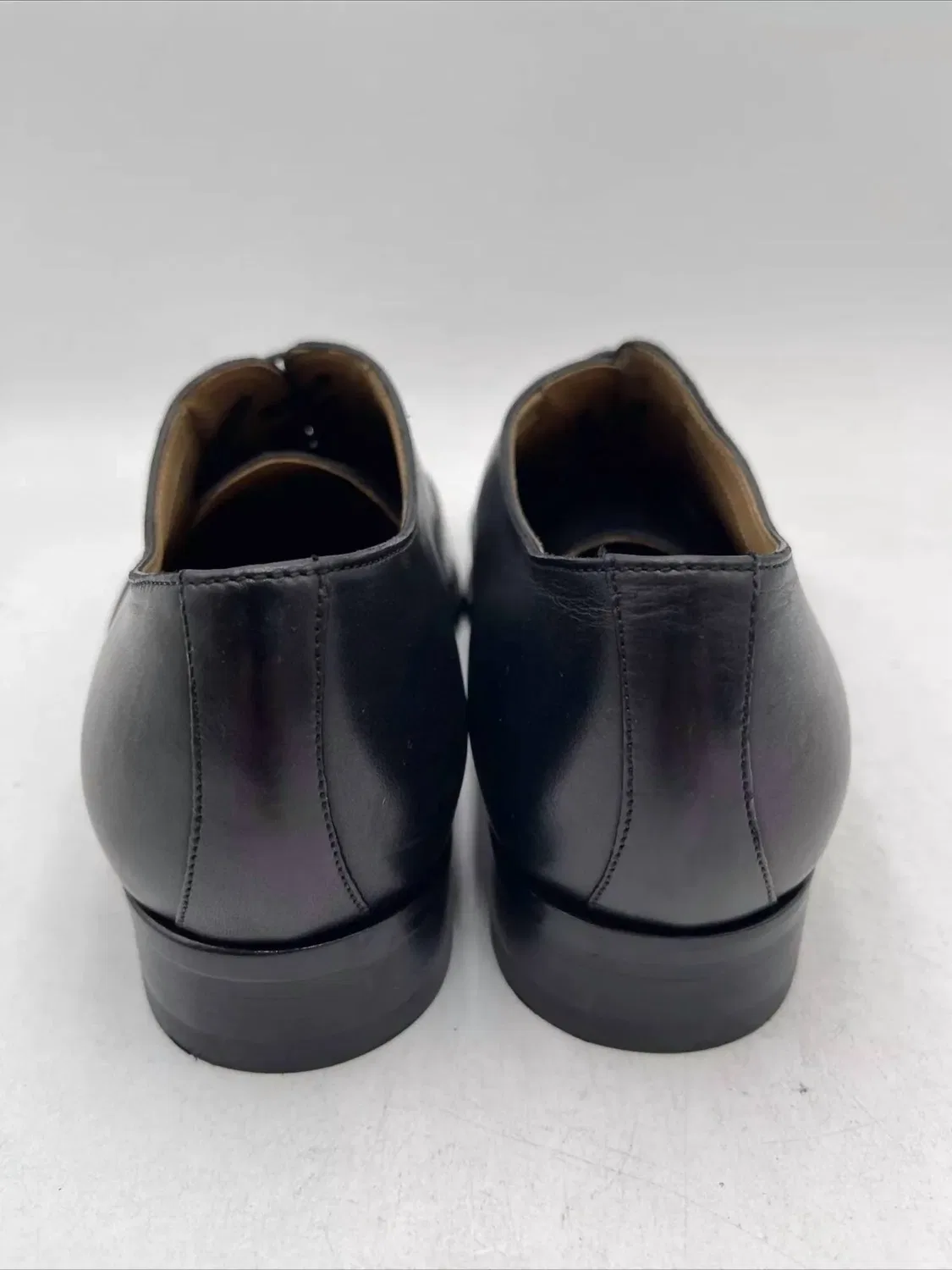 To Boot New York Мужские кожаные оксфорды Forley с мыском, черные Luc — фото 2