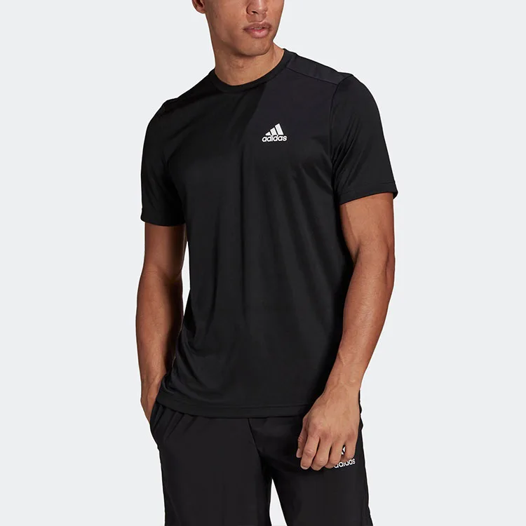 Adidas Футболка мужская AEROREADY черная — фото 3