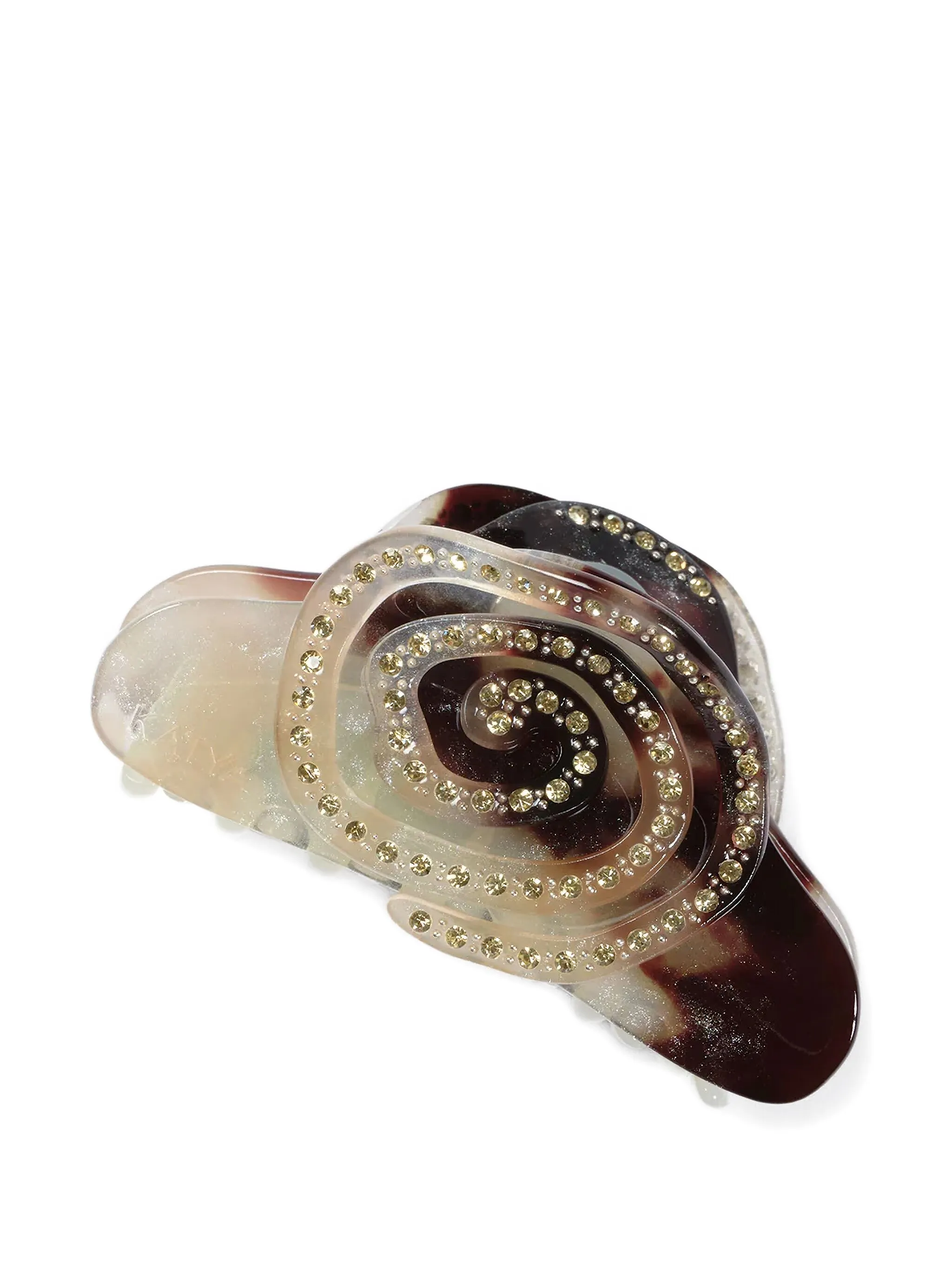 

Заколка для волос с кристаллами Katya, бежевый