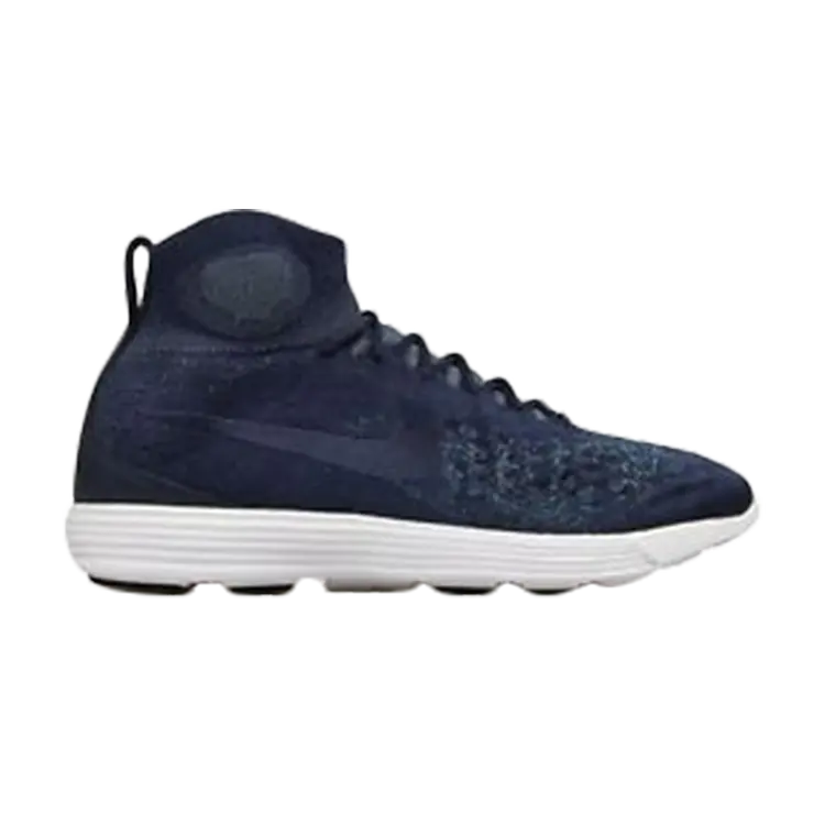 

Кроссовки Nike Lunar Magista 2 Flyknit FC 'College Navy', синий