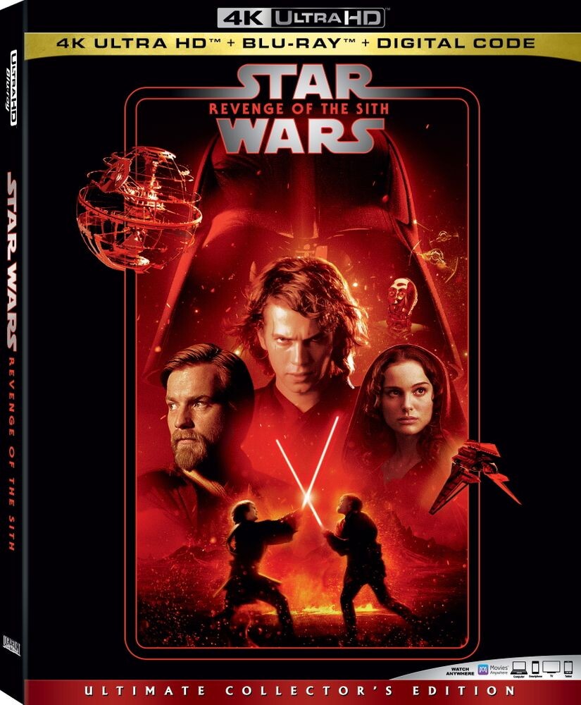 

Диск 4K UHD Star Wars Episode III: Revenge Of The Sith [2005]