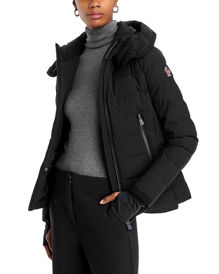 

Moncler Lamoura Утепленная лыжная куртка с капюшоном Moncler, черный