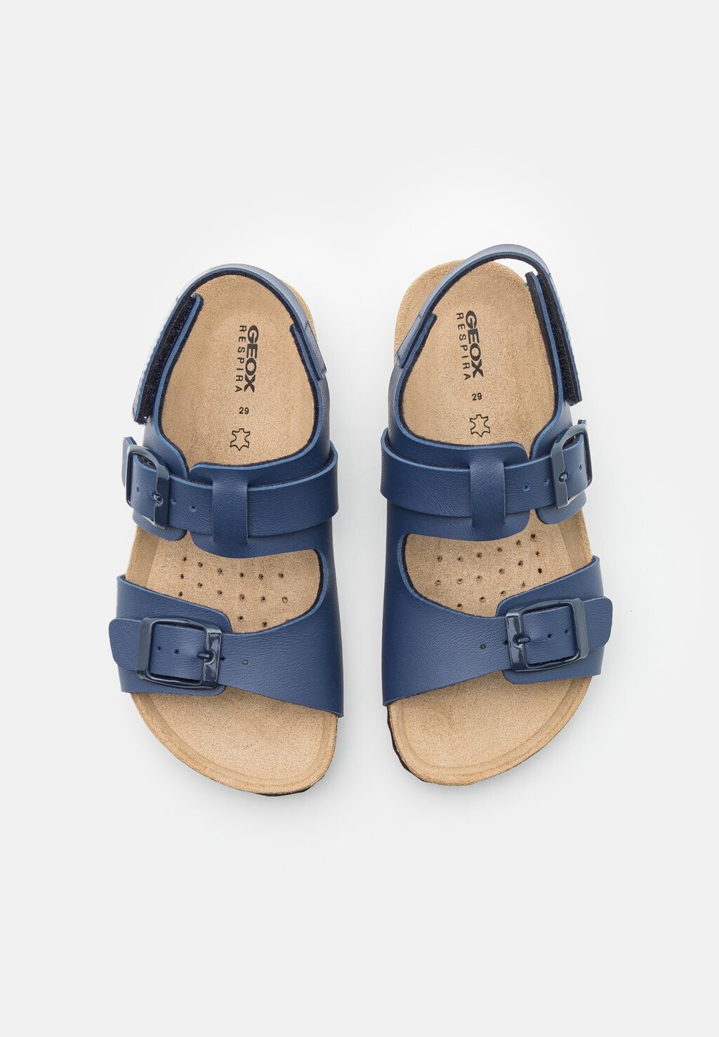 Сандалии с ремешками GHITA UNISEX Geox, цвет navy — фото 4