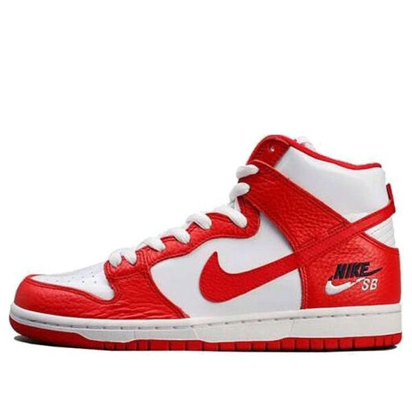 

Кроссовки sb dunk high pro Nike, красный