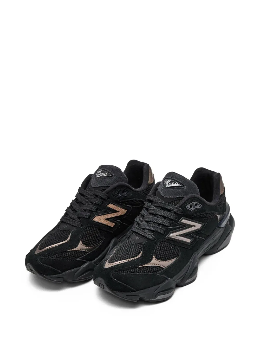 Кроссовки с накладкой из стали 9060 г New Balance Kids, черный