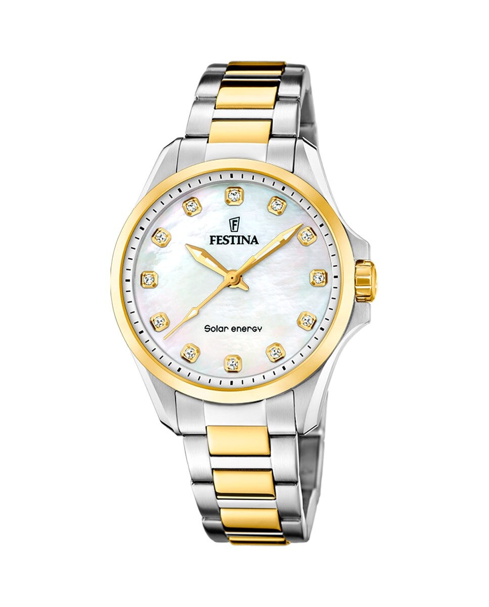 

F20655/1 Petite двухцветные женские часы из стали Festina, мультиколор