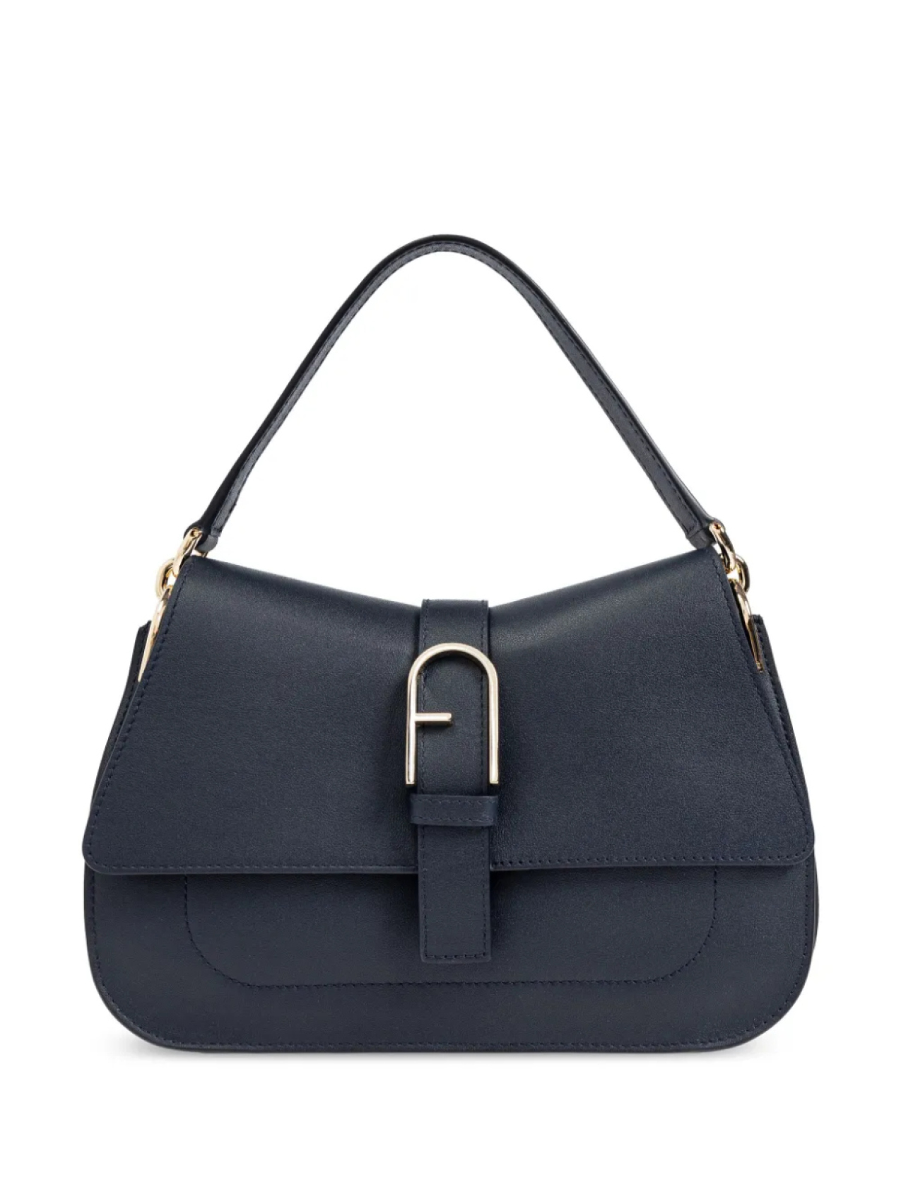 

Кожаная сумка-тоут Furla, синий
