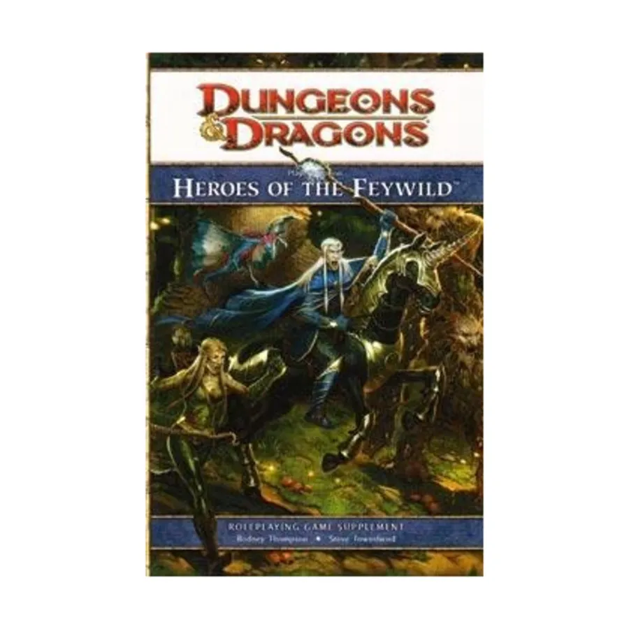 

Player's Option - Heroes of the Feywild, Dungeons & Dragons (4th Edition) - Player's Guides & Accessories, твердый переплет