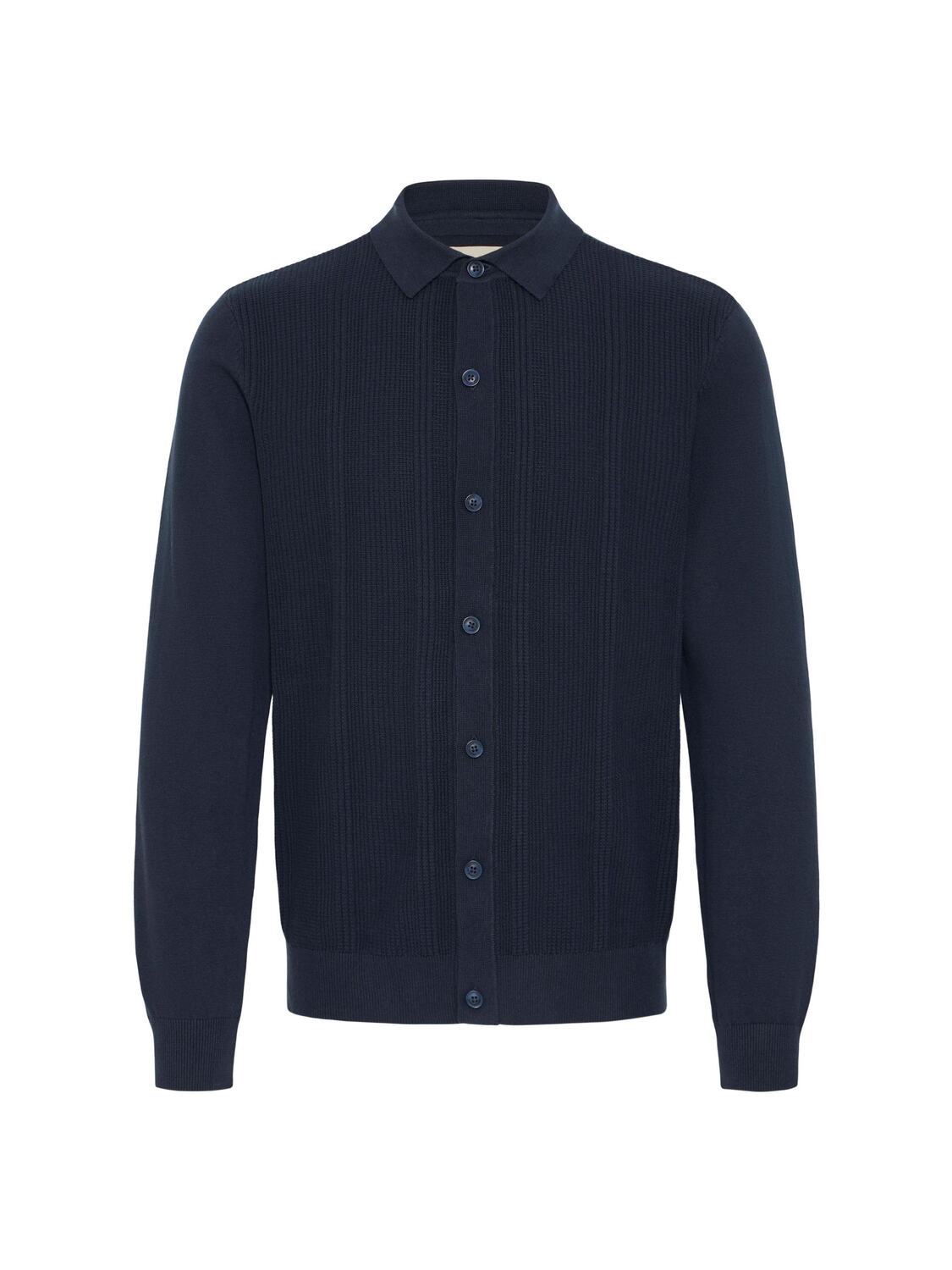 

BLEND Кардиган 'BHBaron' вязаный, цвет Marine Blue