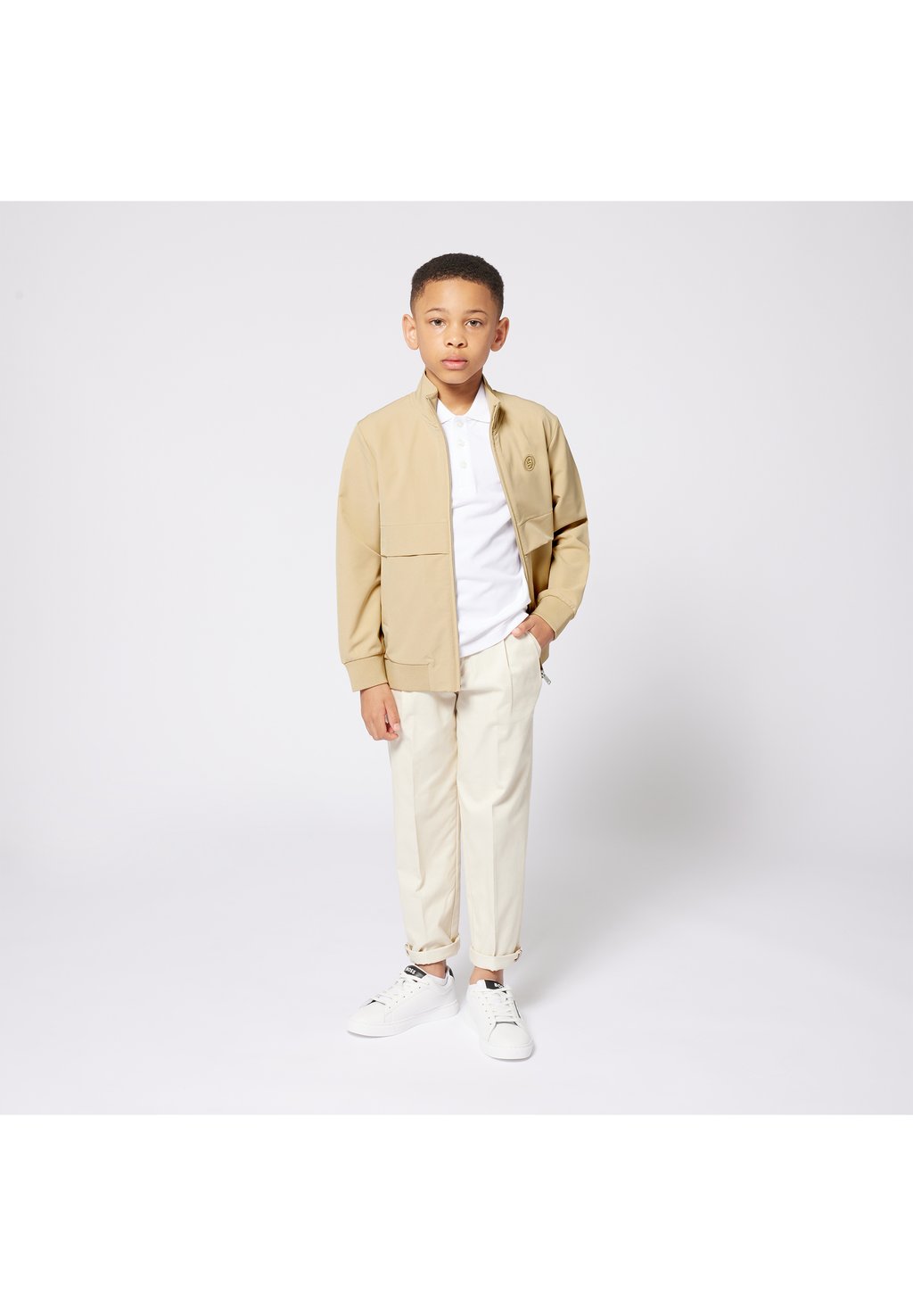 

Брюки TROUSERS BOSS Kidswear, песочный