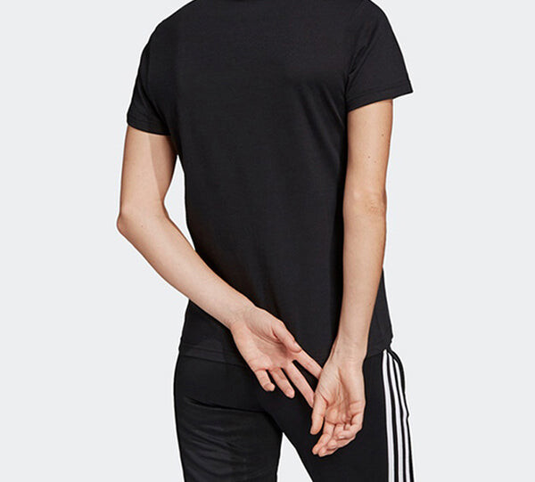 Футболка mhg bosfoil t training sports с коротким рукавом Adidas, черный — фото 4