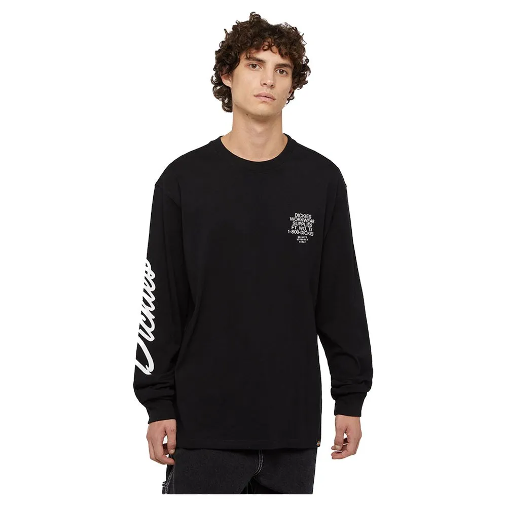 

Футболка Dickies Industrial long sleeve, черный