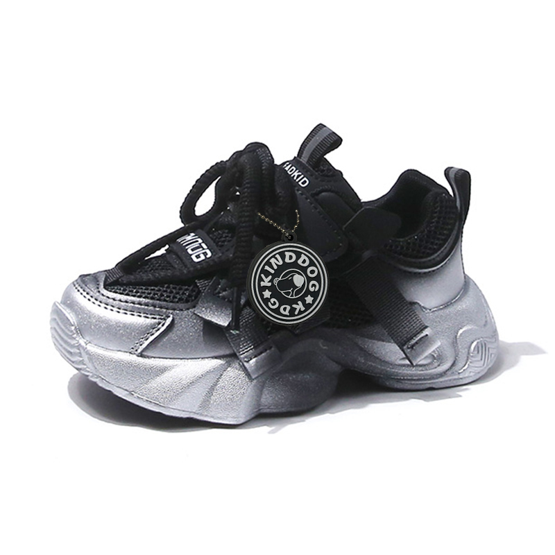 

Детские беговые кроссовки Slip Resistant Abrasion Resistant Kids' KINDDOG, (5501) черный