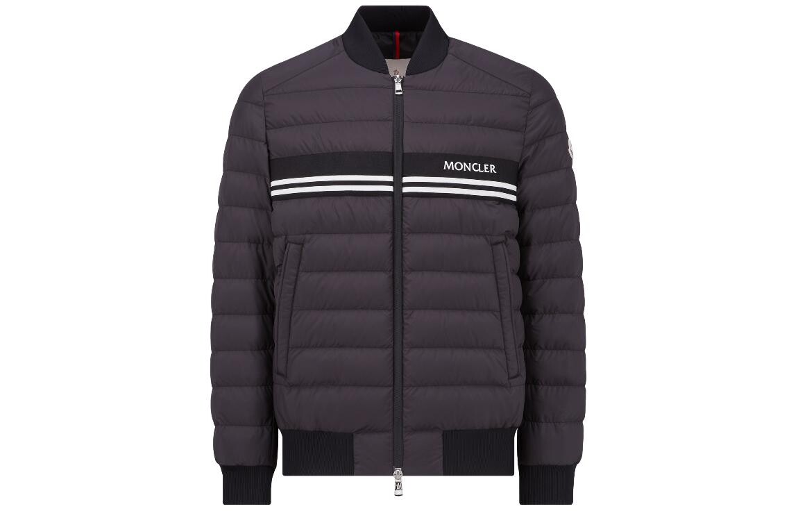 

Пуховик мужской черный Moncler