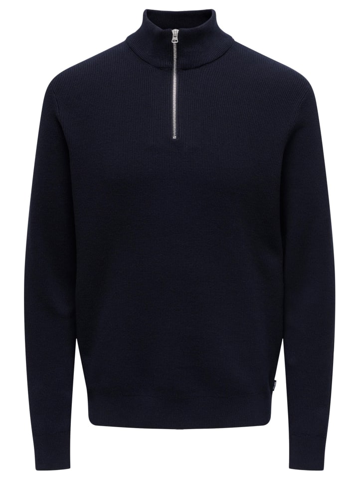 

Толстовка ONLY & SONS, темно-синий