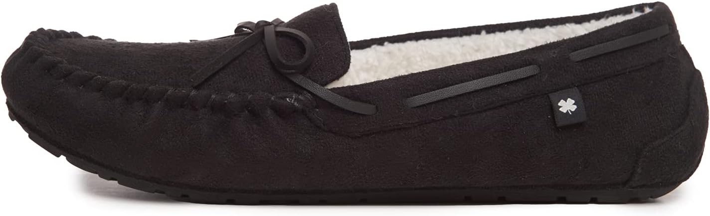 Мужские мокасины Lucky Brand из микрозамши с подкладкой из искусственного шерпа, черный — фото 2