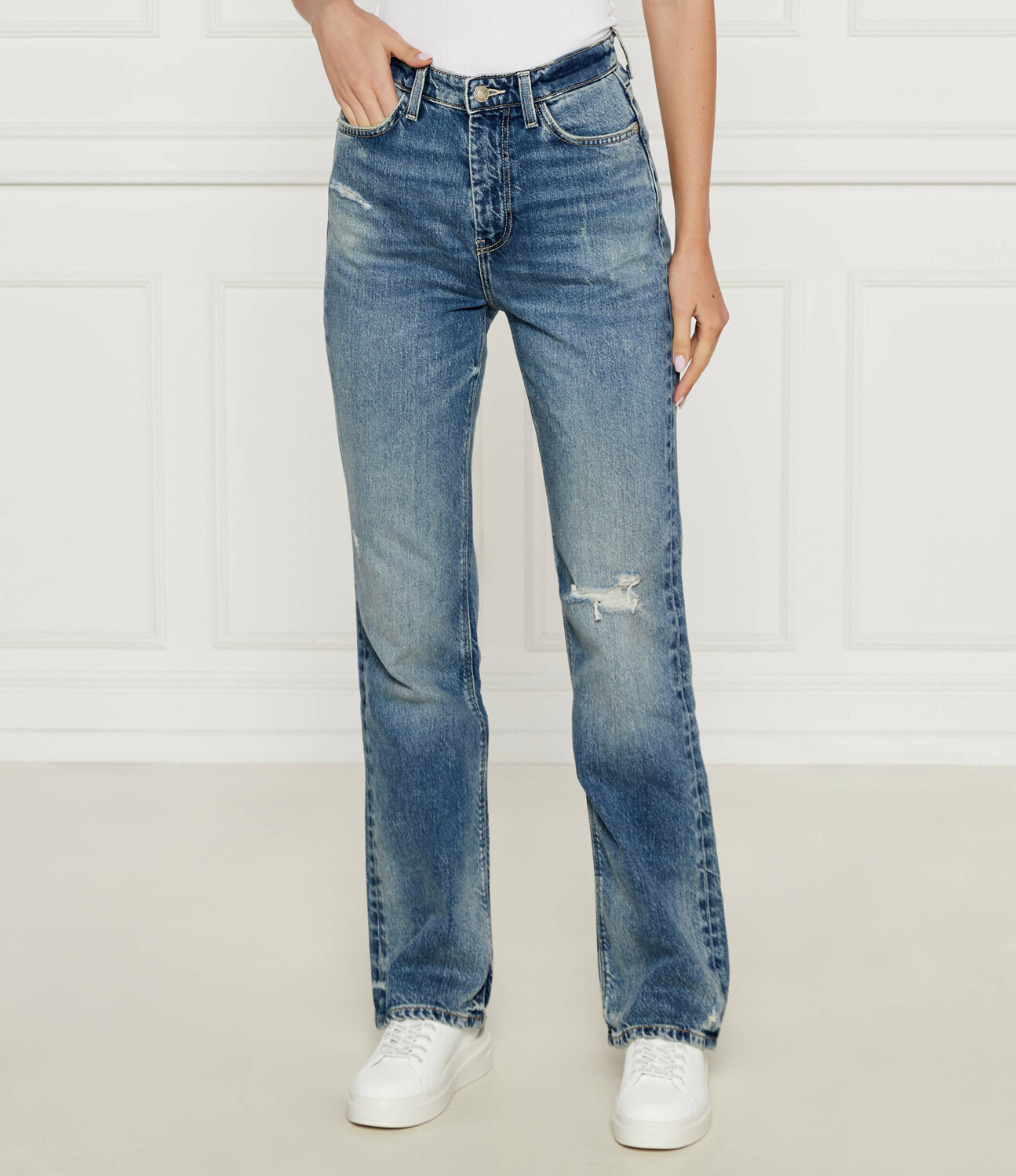 

Джинсы GUESS Straight fit, синий
