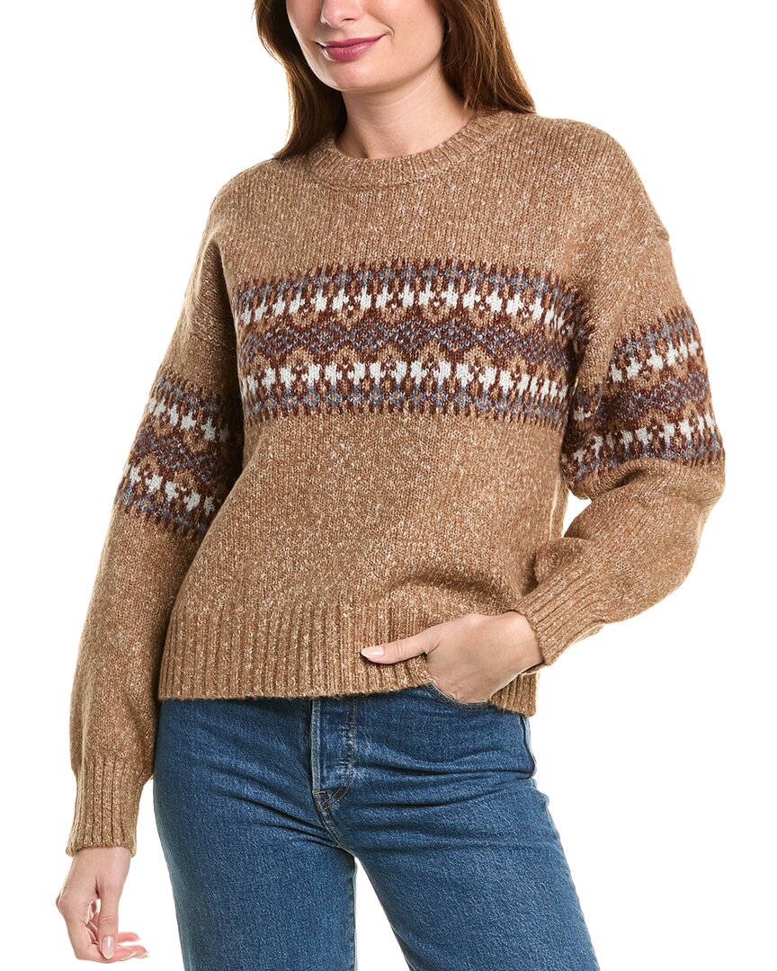 

История дизайна свитера Fairisle Design History, розовый