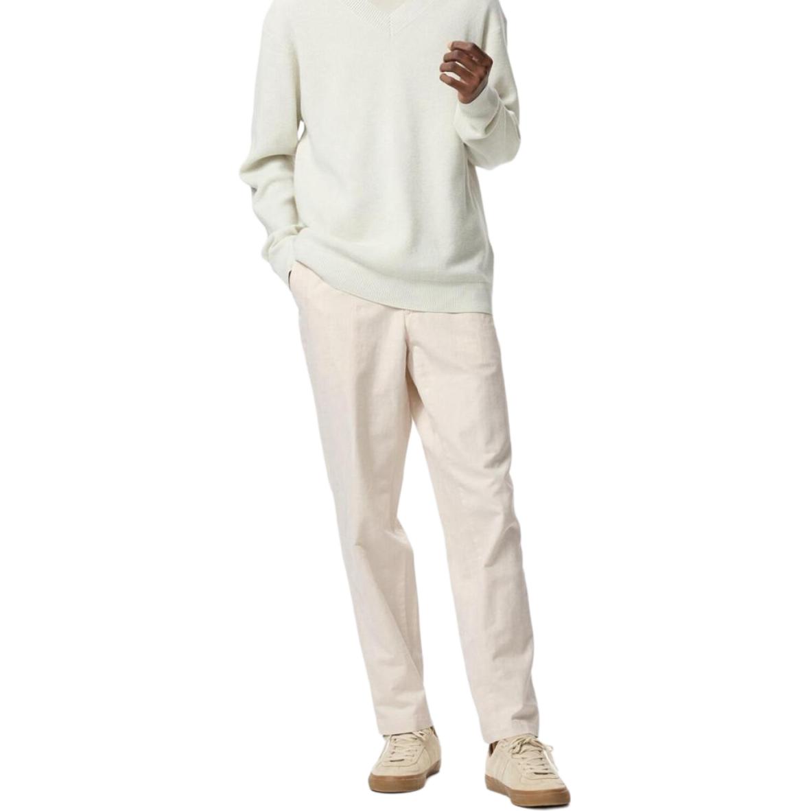 

UNIQLO Повседневные брюки мужские светло-бежевые