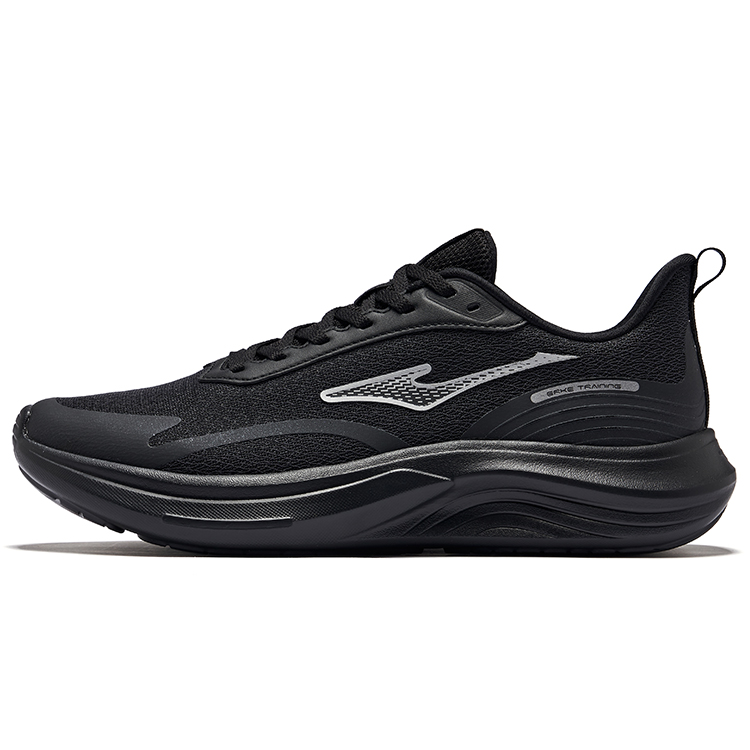 

Кроссовки для бега Yunyi Cushioning Breathable Rebound Low Top, мужские, цвет "угольно-черный" Erke, Jet Black