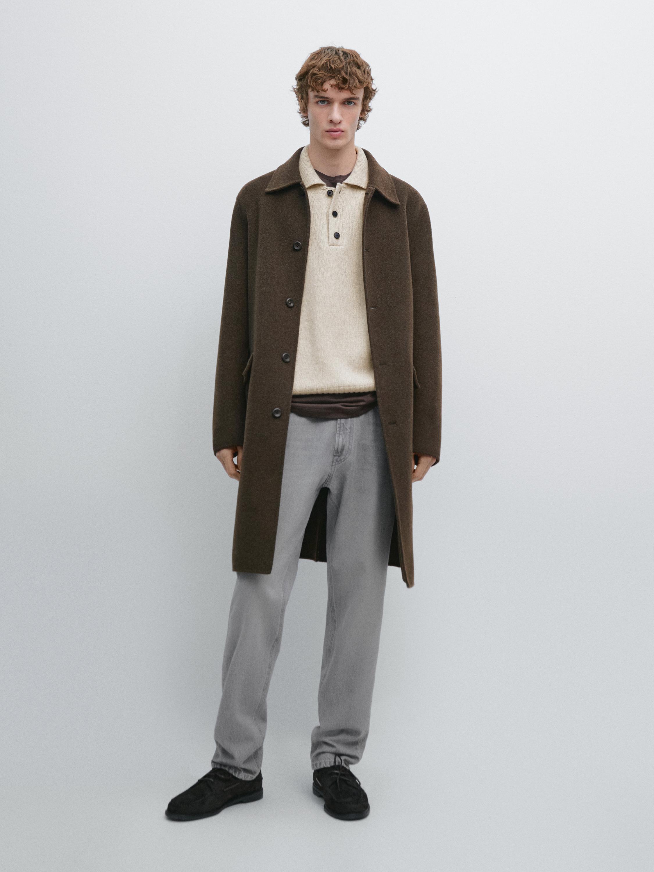 

Джинсы зауженного к низу кроя Massimo Dutti, grey