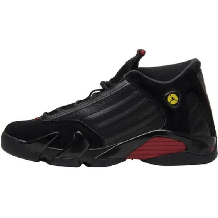 Jordan Кроссовки баскетбольные mid top Air 14 Abrasion Resistant для детей и подростков, черные