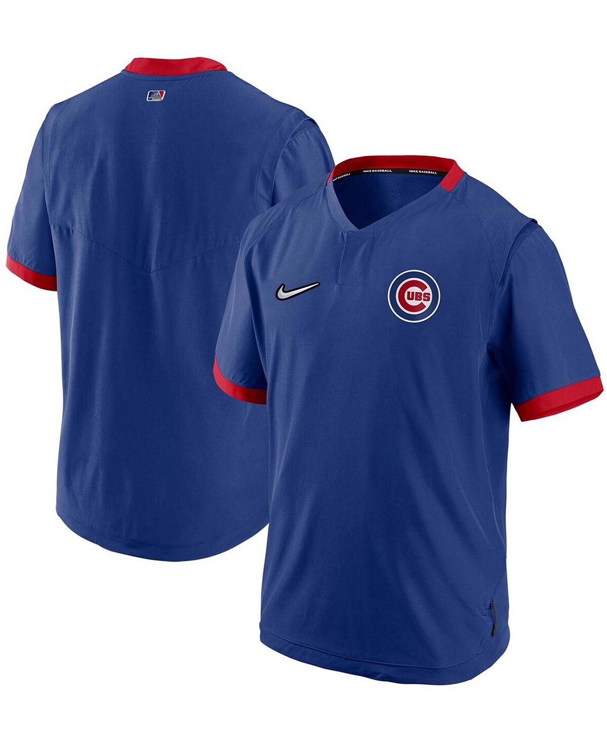 

Мужская красная куртка Chicago Cubs Authentic Collection с коротким рукавом, популярный пуловер Nike, Красный, Мужская красная куртка Chicago Cubs Authentic Collection с коротким рукавом, популярный пуловер Nike