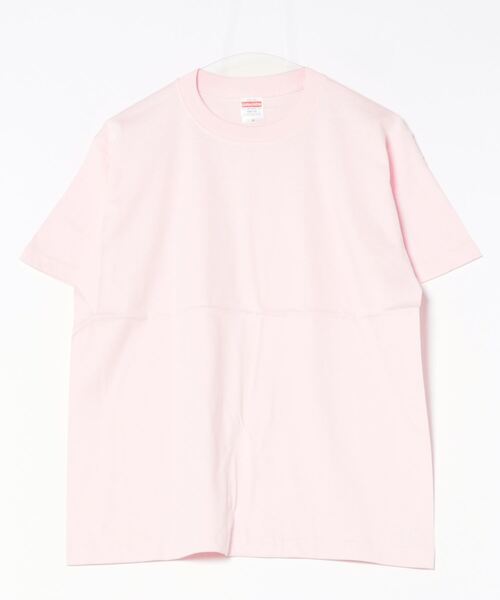 

VIBGYOR Футболка с коротким рукавом, однотонная, United Athle, 5.6 унций (159 г), светло-розовый