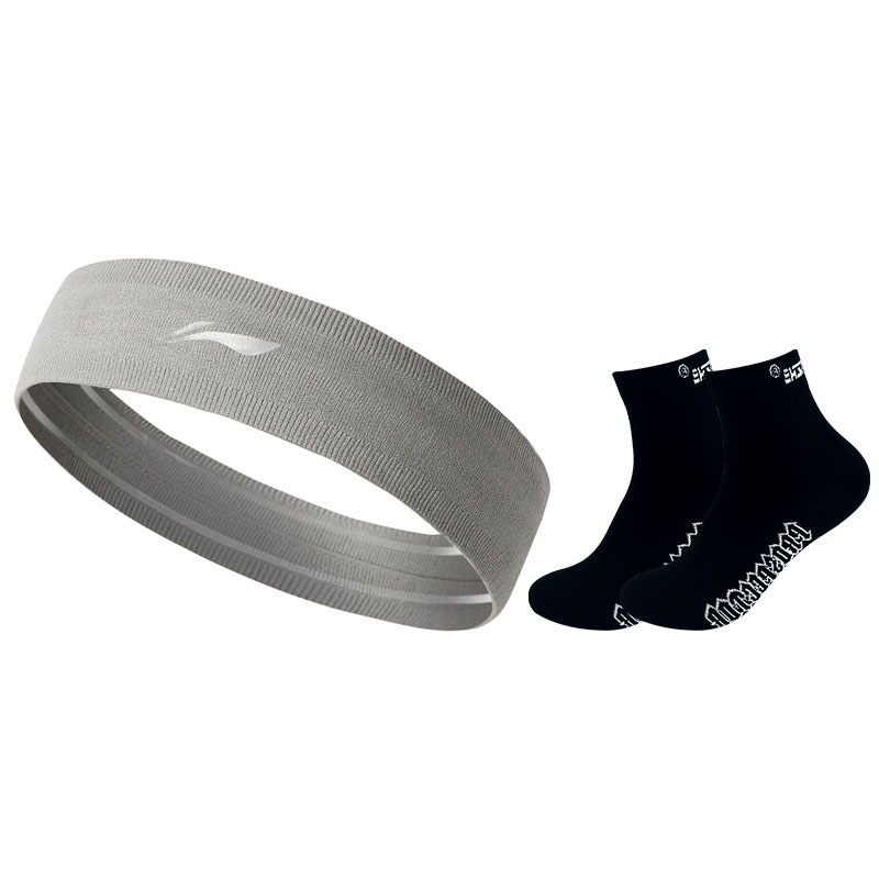 

Тренировочные повязки для бега и фитнеса унисекс, отводящие влагу LINING, черный