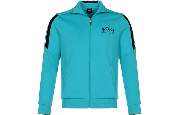 

HUGO BOSS Толстовка SS21 мужская небесно-голубая