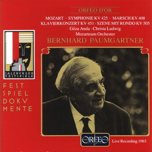 

CD диск Mozart / Anda / Ludwig / Paumgartner: Symphony 36