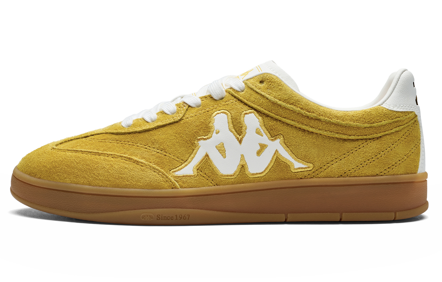 

Kappa Тифо Бэк ту Бэк лоу топ скейтборд обувь унисекс Цейлон желтый - Цейлон желтый/Классический белый, цвет Ceylon Yellow/Classic White